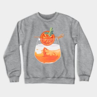 Blood orange gin Crewneck Sweatshirt